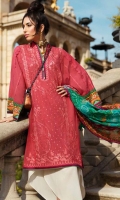 3pc embroidered lawn suit