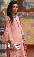 3pc embroidered lawn suit