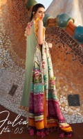 3pc embroidered lawn suit