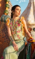 3pc embroidered lawn suit
