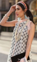 3pc embroidered lawn suit
