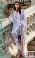3pc embroidered lawn suit