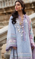 3pc embroidered lawn suit