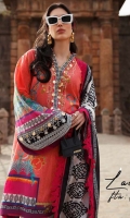 3pc embroidered lawn suit