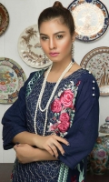 Embroidered Lawn Stitched Kurti