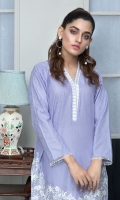 Embroidered Jacquard Stitched Kurti