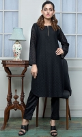 Textured Cotton Net Stitched Kurti