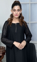 Textured Cotton Net Stitched Kurti