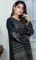 Embroidered Jacquard Stitched Kurti