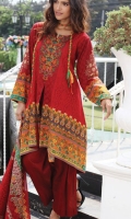 4 Pc Lawn Suit