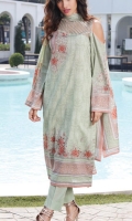 4 Pc Lawn Suit