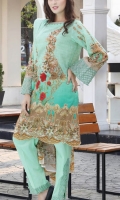 4 Pc Lawn Suit