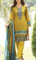 4 Pc Lawn Suit