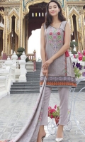 4 Pc Lawn Suit