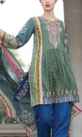 4 Pc Lawn Suit