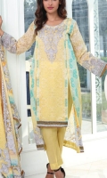 4 Pc Lawn Suit
