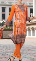 4 Pc Lawn Suit