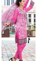 4 Pc Lawn Suit