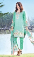 4 Pc Lawn Suit