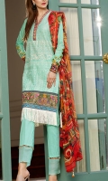 3 Piece Embroidered Suit