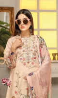 Silk Karandi Embroidered Shirt Printed Wool Shawl Dyed Trouser