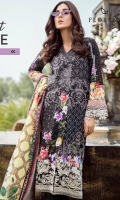 Digital Printed shirt: 3.00 mtr  Trouser: 2.50 mtr  Pima Lawn Voil Dupatta: 2.5mtr