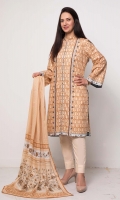 Printed Lawn Dupatta – 2.5 meters Printed Lawn Shirt – 1.75 meters Dyed Trouser – 1.75 meters