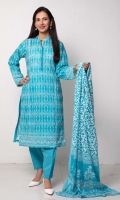 Printed Lawn Dupatta – 2.5 meters Printed Lawn Shirt – 1.75 meters Dyed Trouser – 1.75 meters