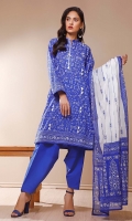 Printed Lawn Dupatta – 2.5 meters Printed Lawn Shirt – 1.75 meters Dyed Trouser – 1.75 meters