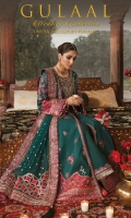 Adda-worked, embroidered & sequined pure silk front bodice Embroidered & sequined pure silk back bodice Embroidered & sequined pure silk sleeves Embroidered & sequined pure silk panels for front Embroidered & sequined pure silk panels for back Gold foil-printed chiffon dupatta Crystal embellished & sheesha-worked silk motif for front right side Crystal embellished & sheesha-worked silk motif for front left side Embroidered & sequined silk motif for back right side Embroidered & sequined silk motif for back left side Embroidered & sequined silk border for front panels Embroidered & sequined silk border for back panels Duo-tone applique embroidered & sequined silk border for sleeves Embroidered & sequined silk border for sleeves (hot pink) Embroidered & sequined silk border for sleeves (coral) Embroidered & sequined silk border for sleeves (bright pink) Quad-tone applique embroidered & sequined organza pallu motifs for dupatta Embroidered & sequined silk border for dupatta Embroidered & sequined organza border for front & back panels Embroidered & sequined organza border for sharara Gold tilla, crystal tassels for back bodice Dyed pure silk fabric for sharara