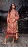 Front: Luxury Self Jacquard Leather Heavy Embroidered Back: Luxury  Embroidered Leather Sleeves: Luxury  Embroidered Leather Duppata: Luxury Digital Printed Self Jaquard With Golden Patti Shawl Trouser: Leather Dobby Design Lace:    Self Jacquard Leather Heavy Embroidered