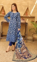 Embroidered Chikankari Lawn Lawn Dupatta Plain Trouser