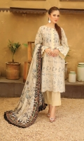Embroidered Chikankari Lawn Lawn Dupatta Plain Trouser