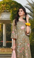 Embroidered Chiffon Unstitched 3 Piece Suit