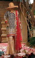 3pc embroidered suit