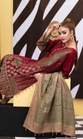 Lawn Broshia Shirt Lawn Broshia Trouser  Cotton Dupatta