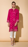 Embroidered Kurta Full Sleeves Fancy Buttons