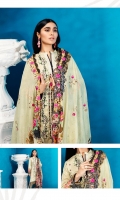 3 Mtr Digital Shirt (Embroidered Front) 2.5 Mtr Digital Dupatta (Emb Border 2.5 Mtr Trouser 1 Pcs Emb Trouser Lace
