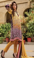 PRINTED KHADDAR SHIRT : 3 MTR PRINTED KHADDAR TROUSER : 2.5 MTR PRINTED JACQAURD LINEN DUPATTA : 2.5 MTR