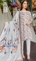 printed linen unstitched 3pc suit