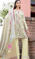 printed linen unstitched 3pc suit