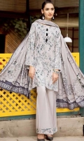 printed linen unstitched 3pc suit