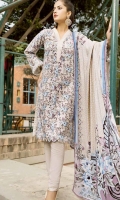 printed linen unstitched 3pc suit