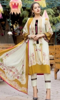 printed linen unstitched 3pc suit