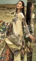 EMB LINEN FRONT : 1.25 MTR DIGITAL LINEN BACK : 1.25 MTR DIGITAL LINEN SLEEVES : 0.65 MTR TROUSER : 2.5 MTR LINEN SHAWL : 2.5 MTR ACCESSORIES : MOTIF : 3 PCS EMB LINEN FRONT : 1.25 MTR DIGITAL LINEN BACK : 1.25 MTR DIGITAL LINEN SLEEVES : 0.65 MTR TROUSER : 2.5 MTR LINEN SHAWL : 2.5 MTR ACCESSORIES : MOTIF : 3 PCS
