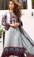 Printed Linen Unstitched 3 Piece Suit