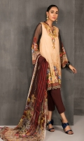 DIGITAL PRINTED LAWN SHIRT : 3 MTR DYED TROUSER : 2.5 MTR DIGITAL PRINTED CHIFFON DUPATTA : 2.5 MTR