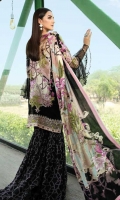 LAWN EMB PRINTED SHIRT : 3 MTR LAWN PRINTED TROUSER : 2.5 MTR LAWN PRINTED DUPATTA : 2.5 MTR