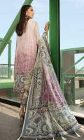 LAWN EMB PRINTED SHIRT : 3 MTR LAWN PRINTED TROUSER : 2.5 MTR LAWN PRINTED DUPATTA : 2.5 MTR ACCESSORIES