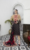 PRINTED LAWN SHIRT 3M  PRINTED JACQUARD DUPATTA 2.5M  PRINTED LAWN TROUSER 2.5M